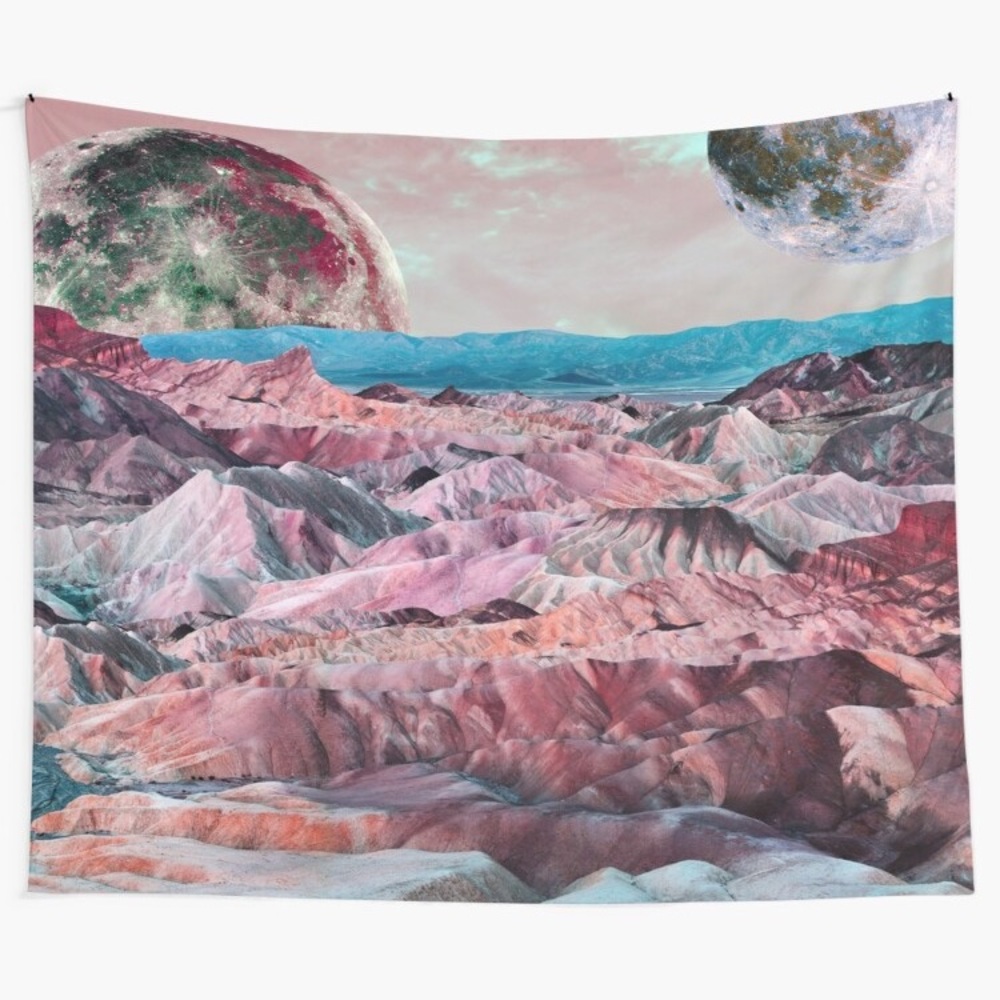 Off On Another Planet Rosie Sayers Tapestry